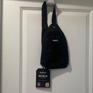 Dukap BEEKLE Crossbody Sling Bag - black - unisex